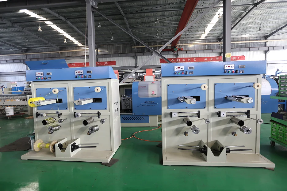 PP baler twine twisting winding machine mquina bobinadora de carrete de hilo de rafia 2 in 1 inflow twister