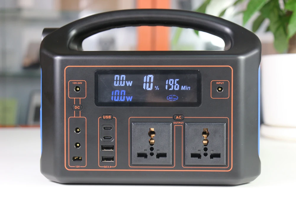 Solar Power Station Portable 300Wh Solar Generator 90Ah Backup Battery Pack 220V AC Outlet for Camping Emergency