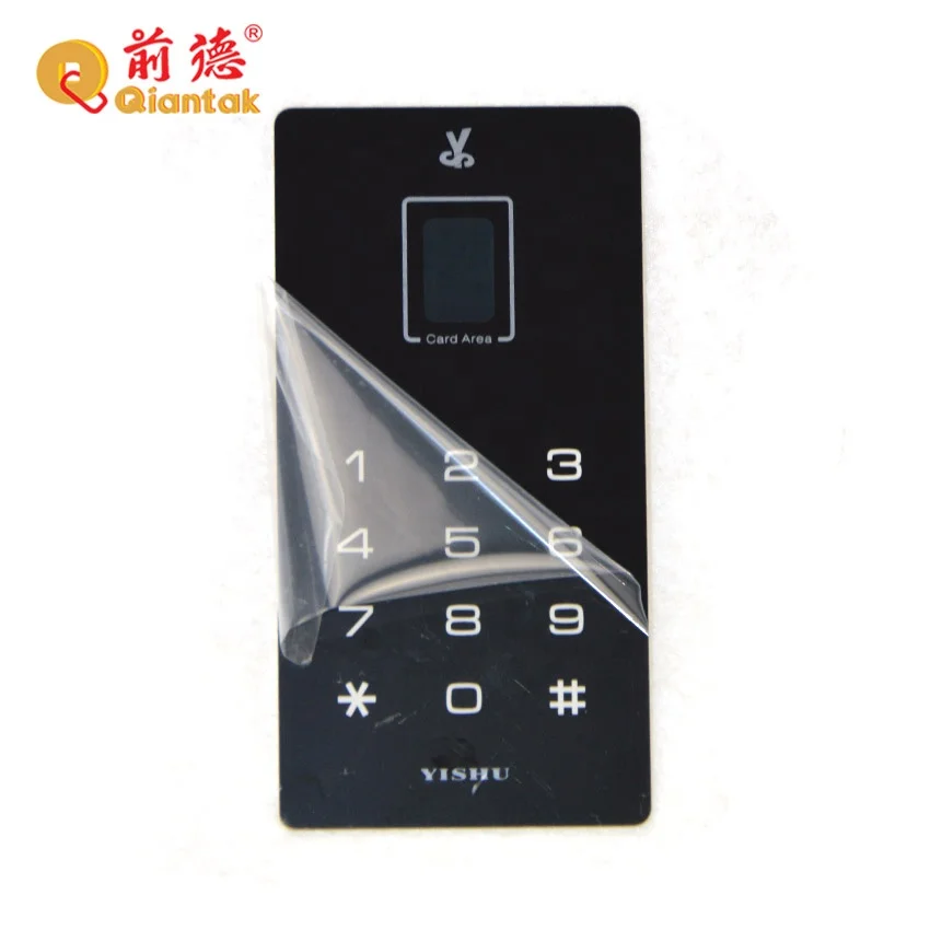 Индивидуальный размер, цена, акриловая сенсорная панель управления переключателем для умного замка