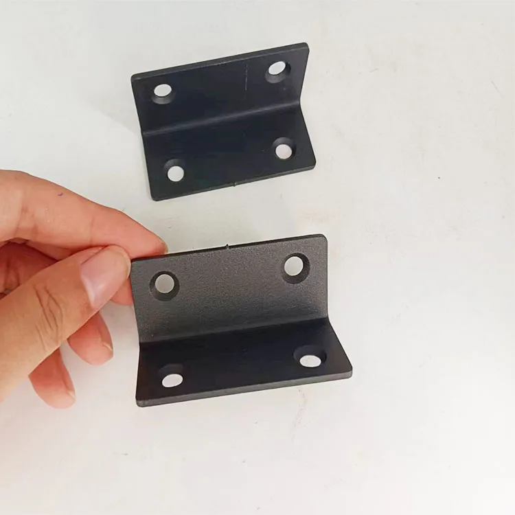 Metal Corner Braces L Brackets 90 Degree Heavy Duty Wide Corner Black Metal Corner Bracket