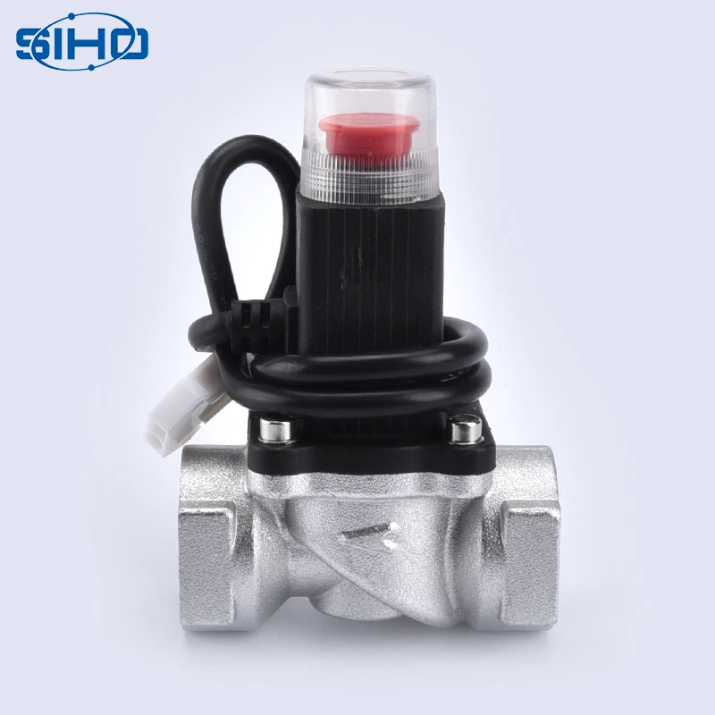 Top quality aluminum gas emergency cut off solenoid valve