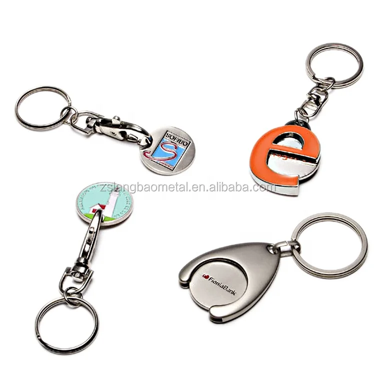 High Quality Manufacturers Customized 2d/3d Rotary Keychain Gold Silver Bronze Wholesale Customized Key Rings Promotional Gifts