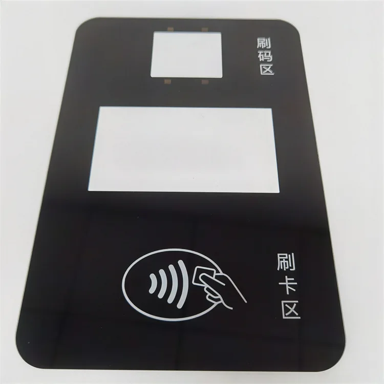 manufacturer produces intelligent touch tempered glass panels office ultra-white intelligent scanning code tempered glass cover