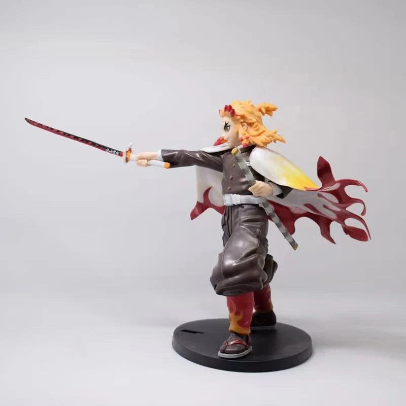 Ready to ship 12CM  2020 Hot Selling Demon Slayer Primary Color Agatsuma Zenitsu model PVC doll action figures To