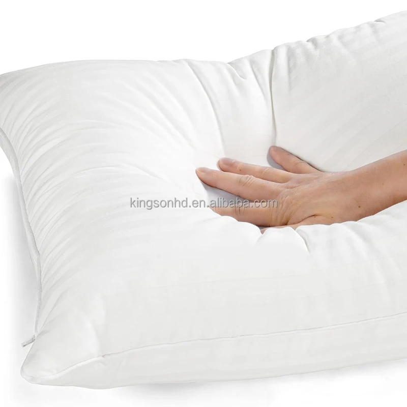 Goose Feathers Down Pillow for Sleeping Soft-Medium-Firm Adjustable Insert Bed Pillow
