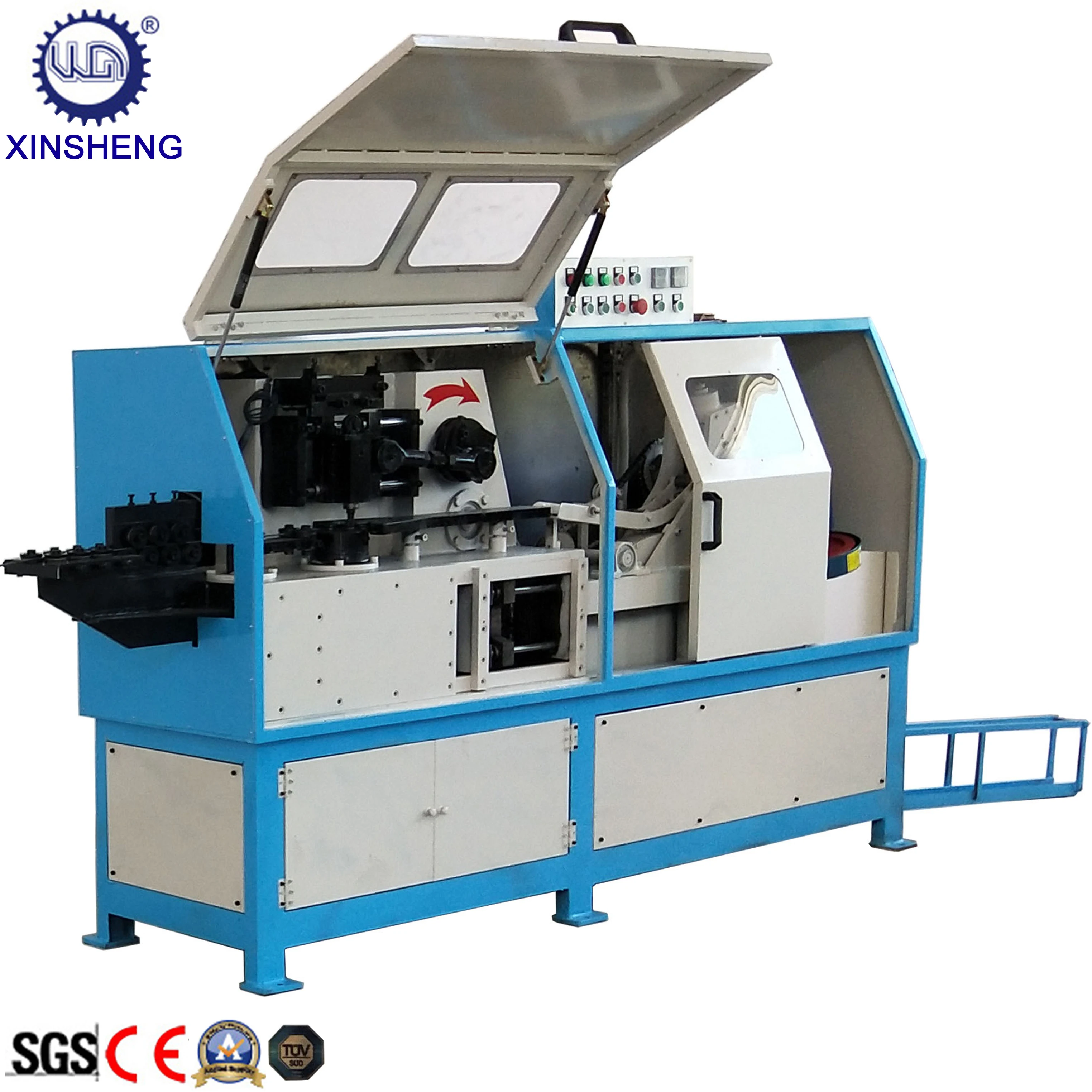 Mechanical Zigzag Wire Spring forming&winding line Machine from Guangdong China