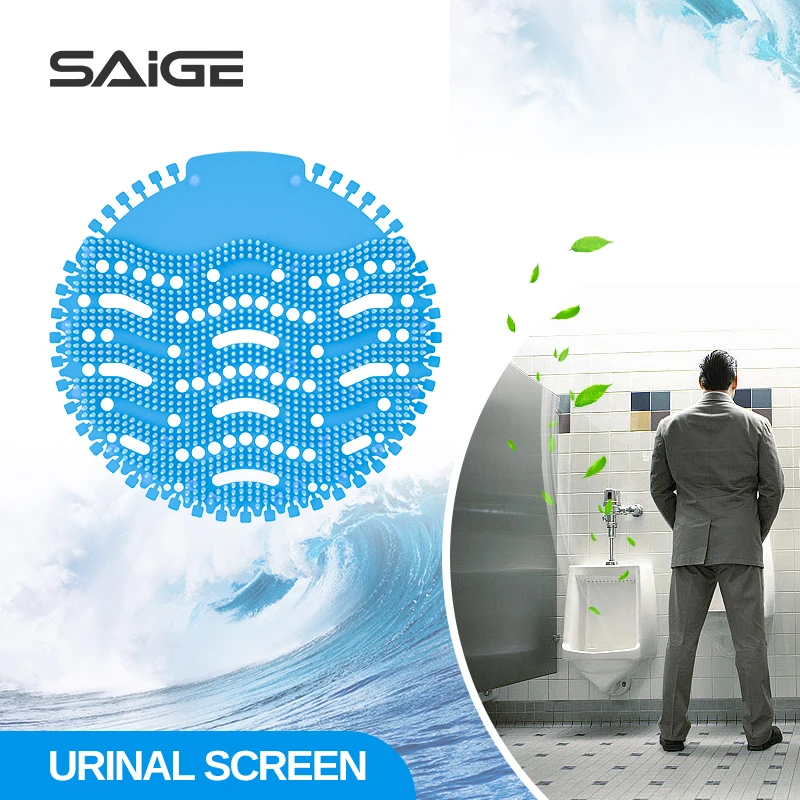 Toilet Scent Aire Urinal Deodorizer Screen Mats Long Bristle Anti Sp