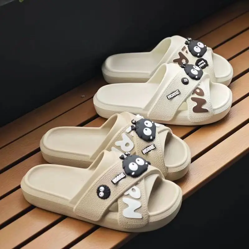 Pillow Slides pflops for men home slipper Summer Fashion Thick Bottom Step On Shit sport Slippers Outdoor Indoor Sandals