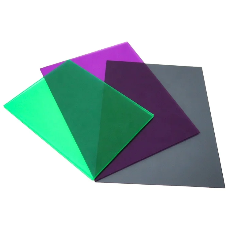 PC Plastic Sheet Polycarbonate Solid board Transparent Color Solid Polycarbonate sheet