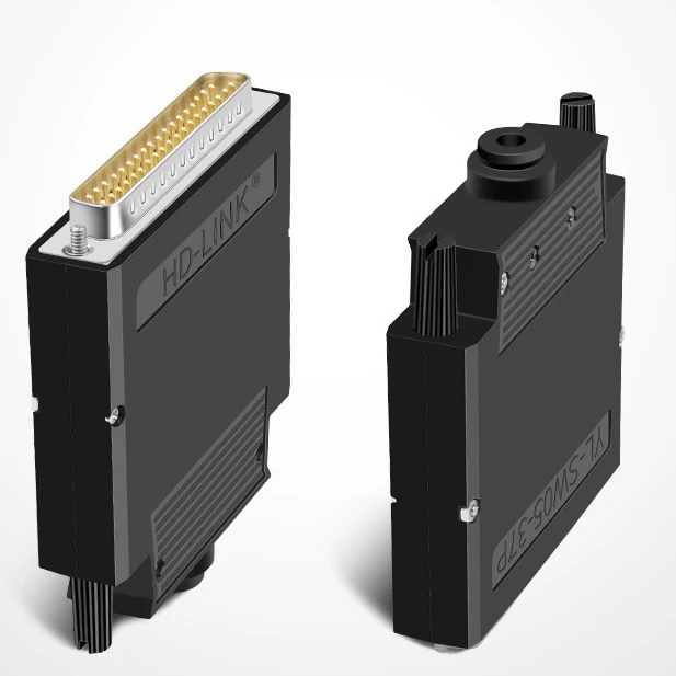 ZXX Factory price Solderless Gold-plated D-SUB DB37 Male Female Connector to Terminal Signal Module Breakout Board adapter