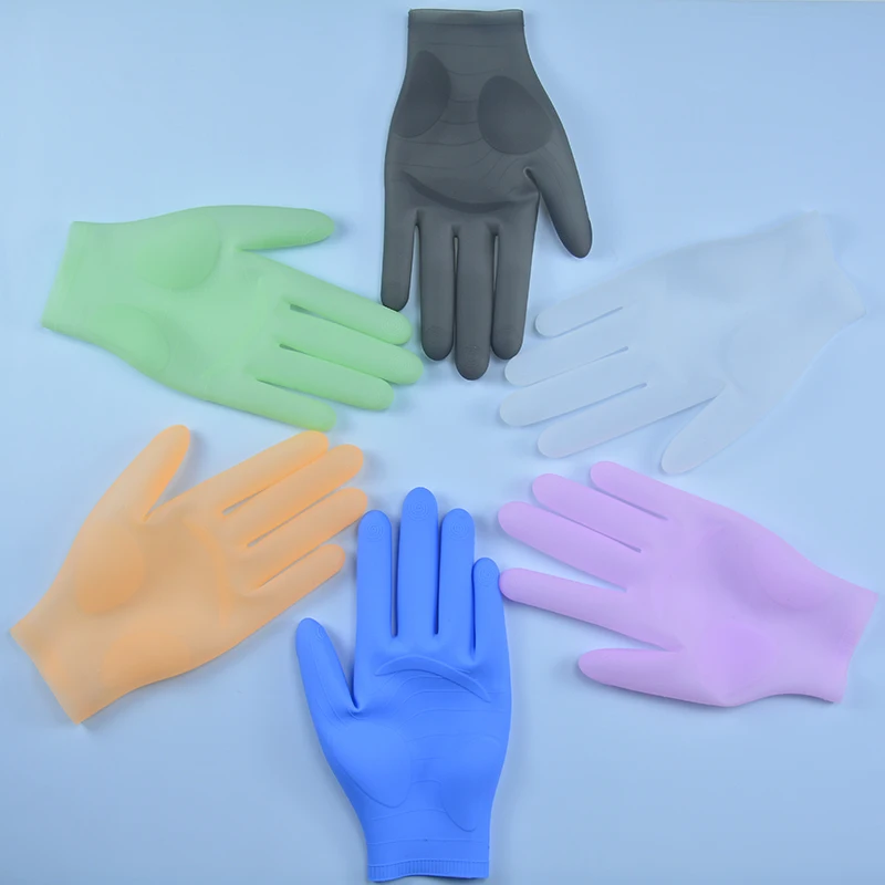 Amazon Hot Sell Resistant Dish Washing Kitchen Bathroom Cleaning Pet Clean Reusable Magic Silicone Glove