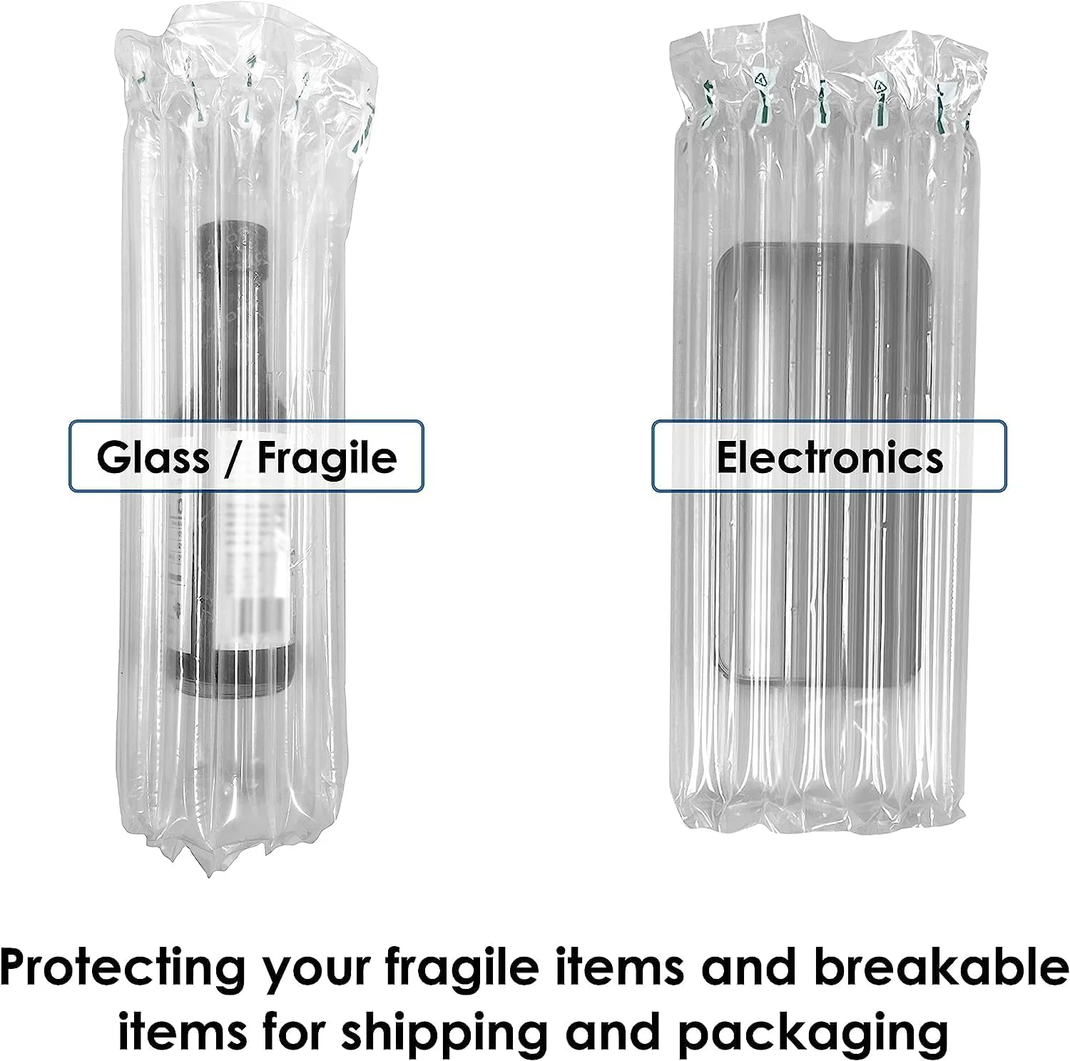 Clear Bubble Cushioning Wrap Roll heavy duty Inflatable Air Pillow Column Wrap rolls for Packing and Moving