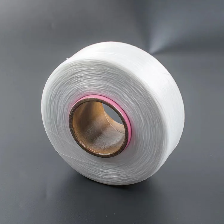 WELLDONE белая пряжа из спандекса 20D покрытая полиэфиром 75D используемая для вязания носков с воздушным