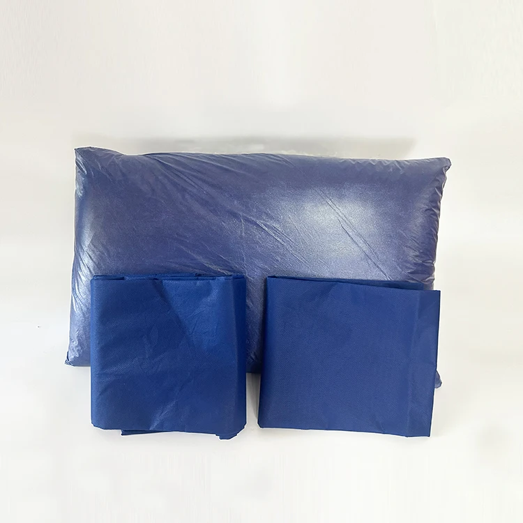 Wholesale Custom Disposable PP Pillow Case White Hospital Disposable Medical Nonwoven Hygienic Bed Pillow