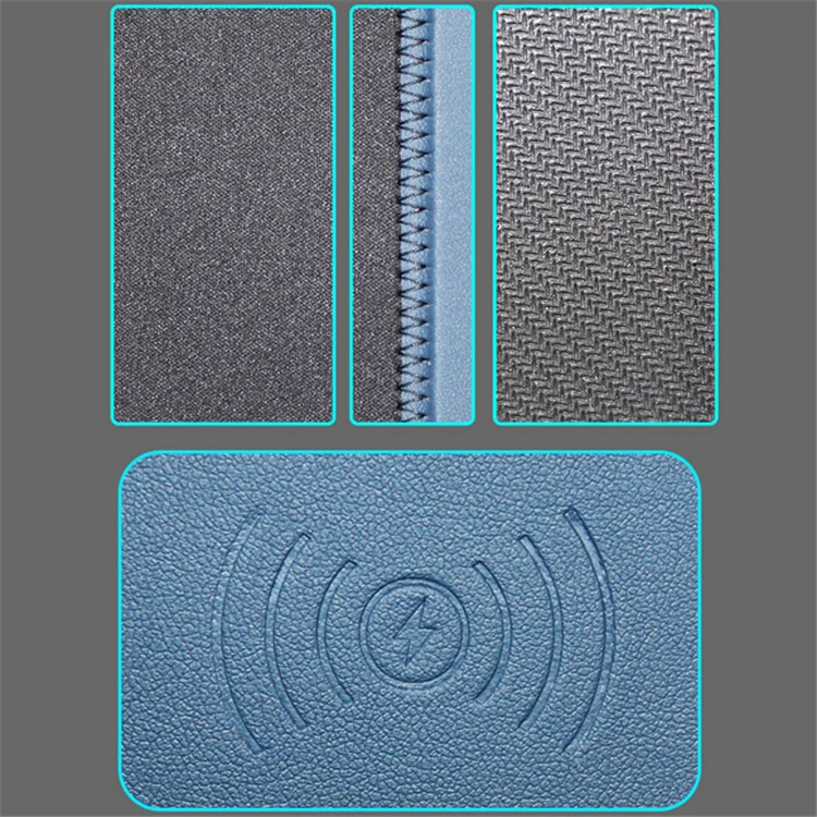 Лучшее качество рекламный Универсальный мобильный телефон Qi компьютерный коврик для мыши Беспроводное зарядное устройство