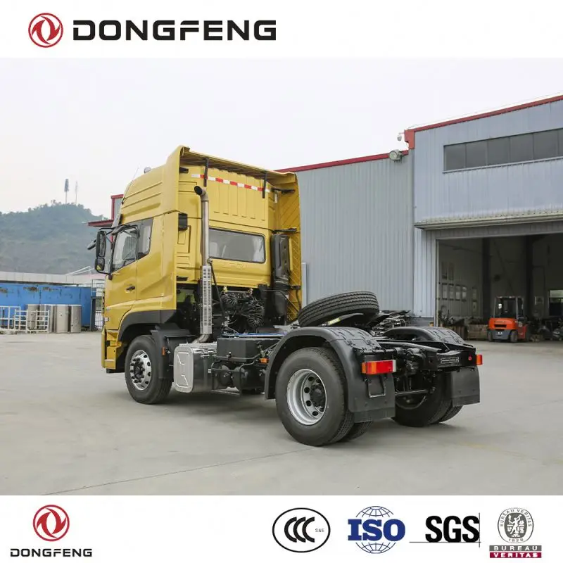 Dongfeng best tractor truck 6x4 or 4x2 with Cummins engine or Yuchai Engine E0 E2 E3 E5 E6 standard model for option