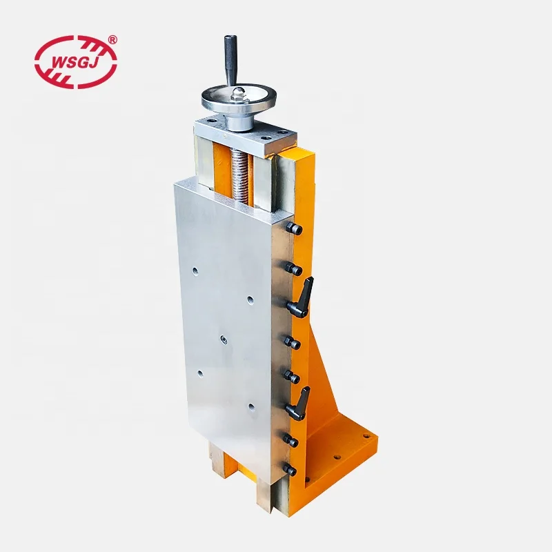 Чугунный прецизионный одноосевой z вертикальный ласточкин хвост направляющий ручной привод скользящий