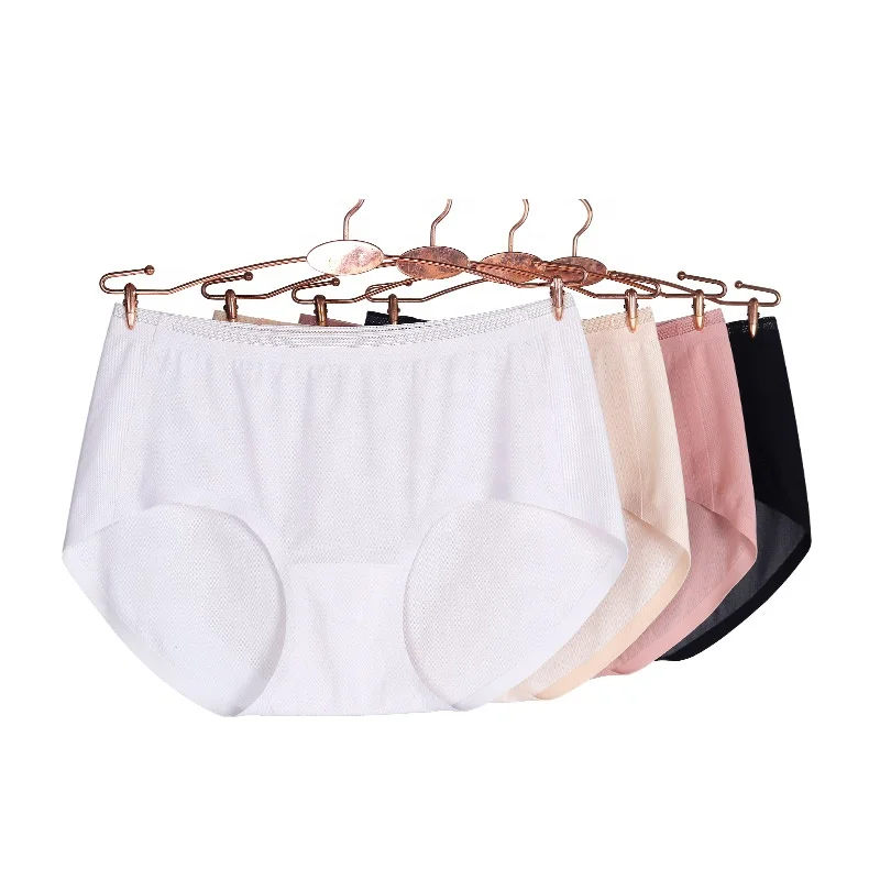 High Quality Ladies Underwear Panties Nylon Women Seamless Panty Breathable Mid Waist Soft Panties
