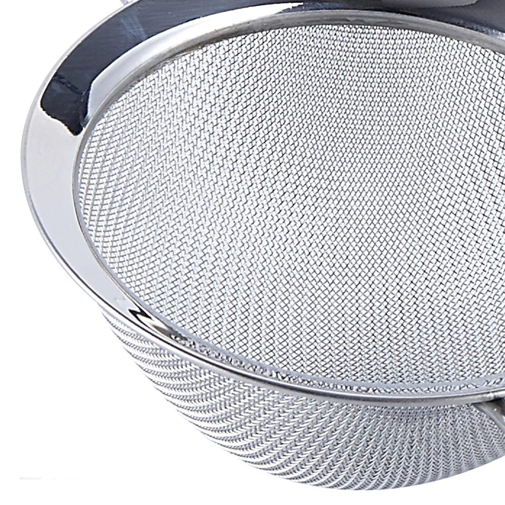 Food grade stainless steel fine mesh food Strainer frying cooking tools oil draining skimmer for kitchen