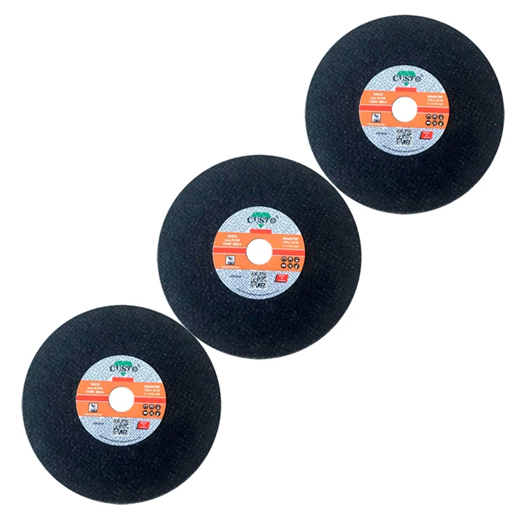 MPA EN12413 Angle Steel Cutting Disc for Stainless Steel Double Mesh Design Higher Tensile