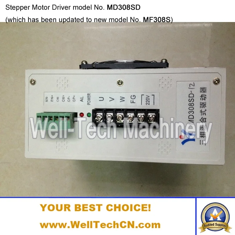 MD308SD Replacement MF308S Three Phase Hybrid Stepper Motor Driver Plastic Bag Making Machine Stepping Motor Controller