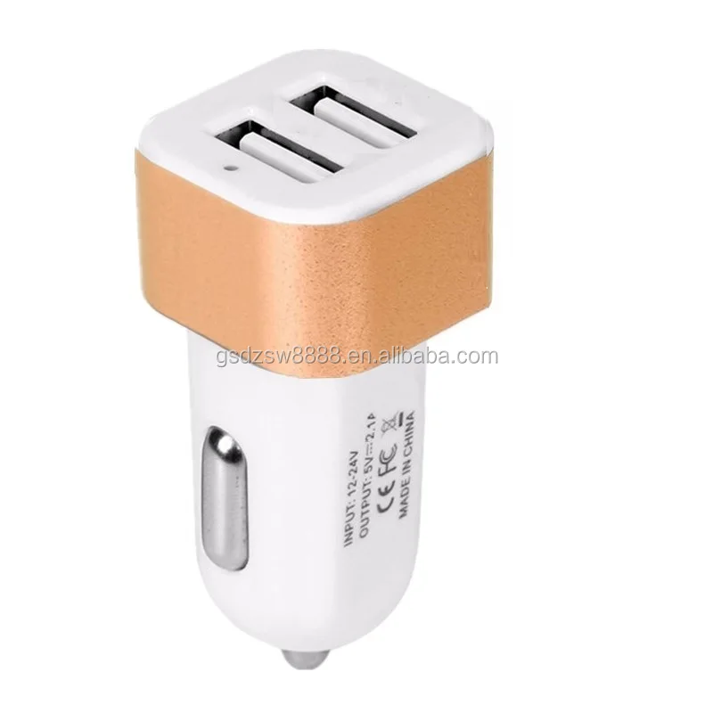  Универсальное автомобильное зарядное устройство с 2 Usb-портами 1 а для Iphone 7 8 Plus X XR 11 Samsung Huawei Android phone gps