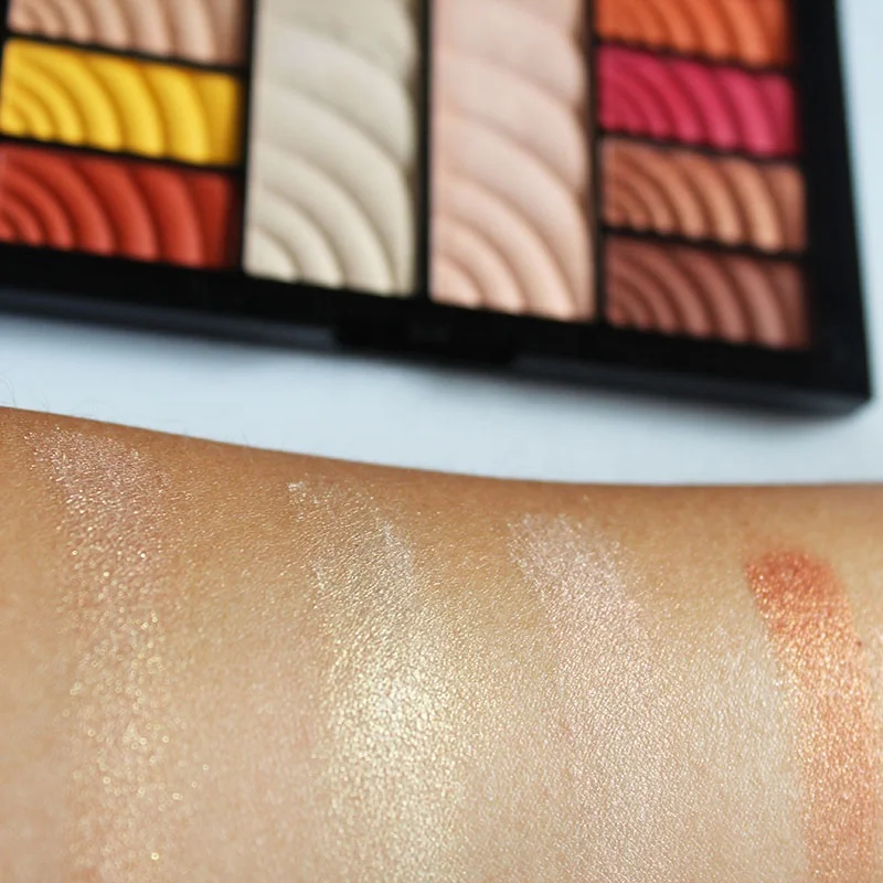 Customize 10 Color Private Label Matte and Shimmer Makeup Eyeshadow Pallet Manufacturers