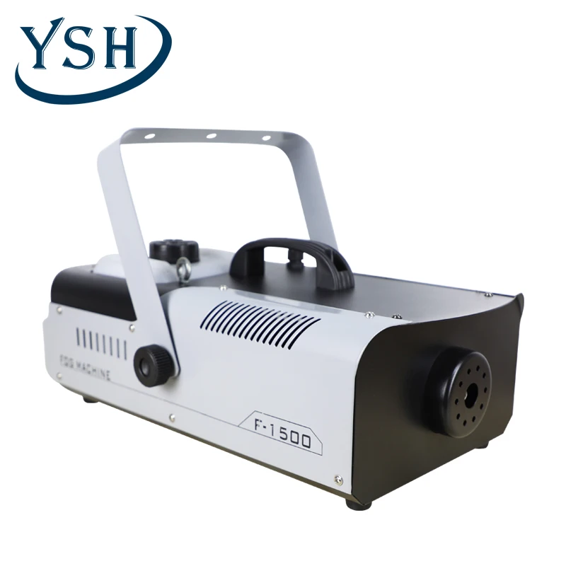 Hot selling 1500w fog machinebig watts stage effect entertainment party water based liquid DMX 1500w  remote smoke haze machine