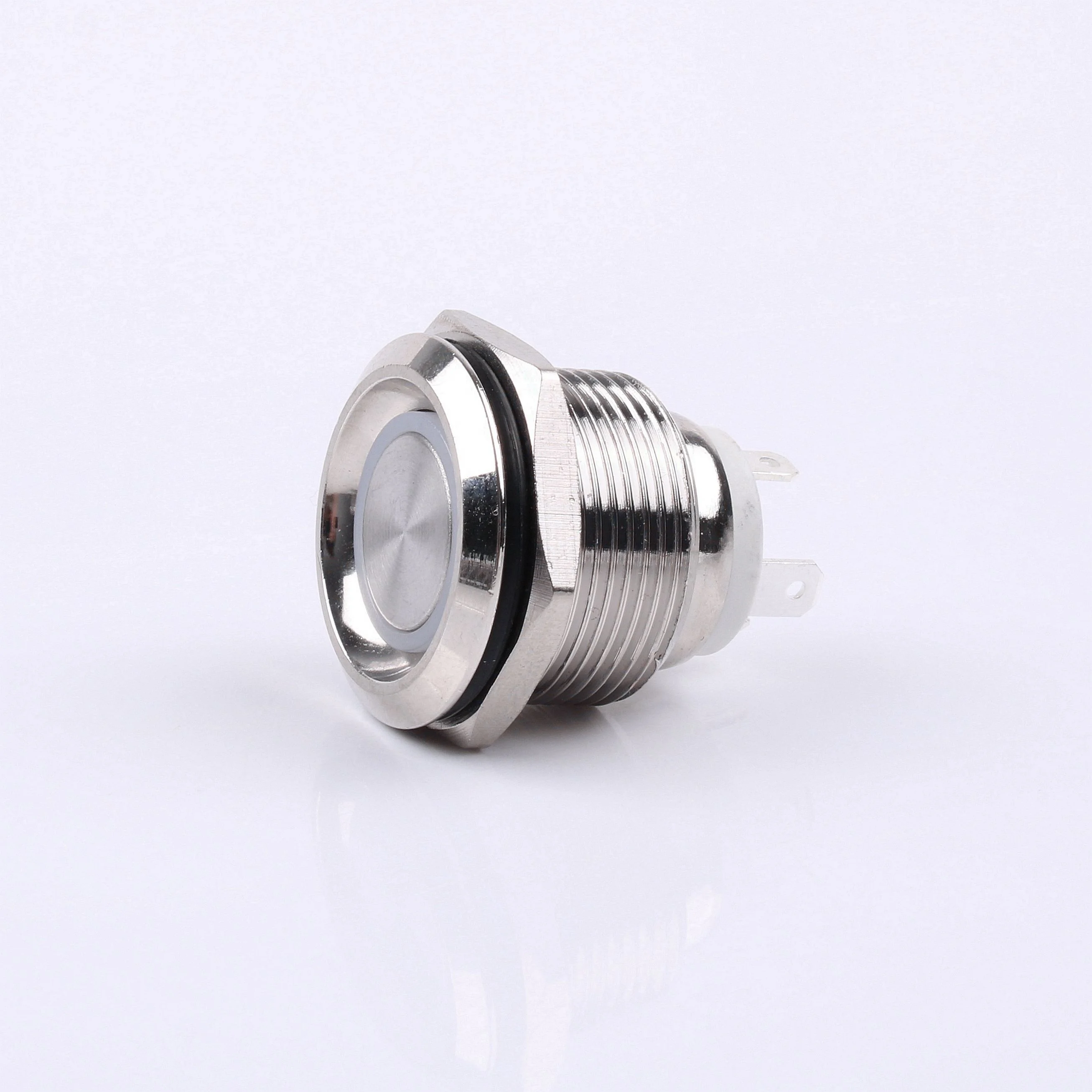 19mm metal push button switch 6A high current short Latching point modified miniature waterproof button