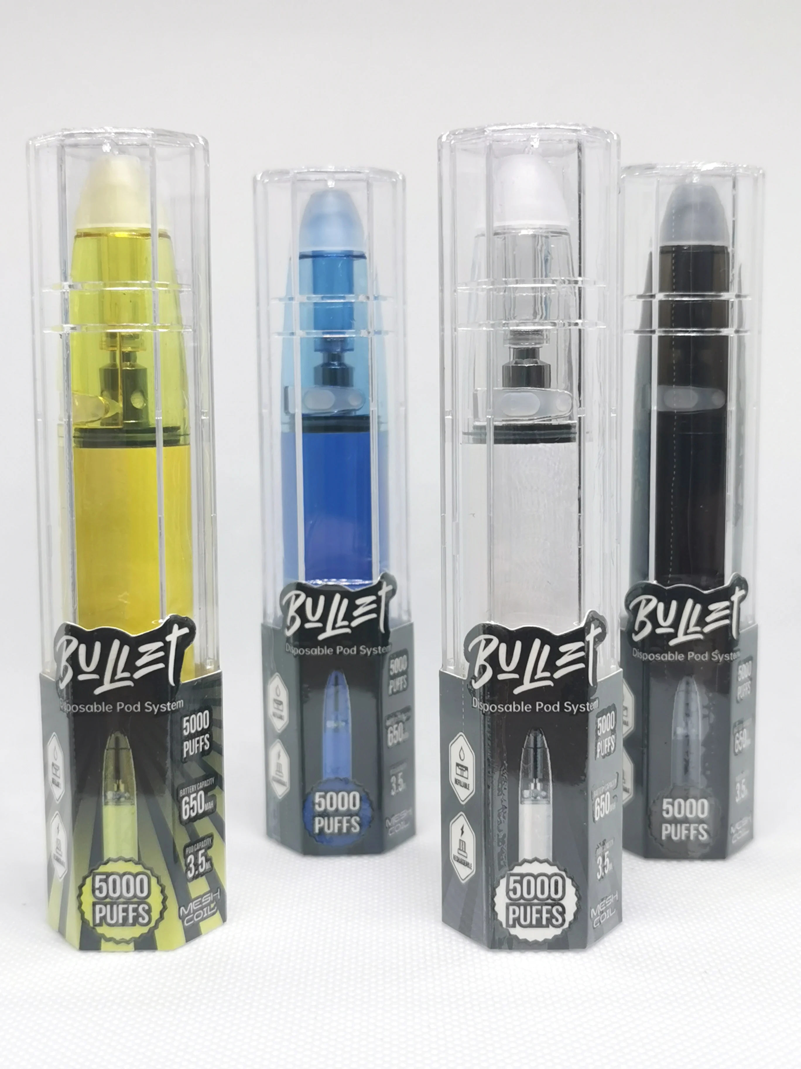 
Pod System Bullet shape e-cig Costomization HOT colorefic rechargeable battery capacity Style 