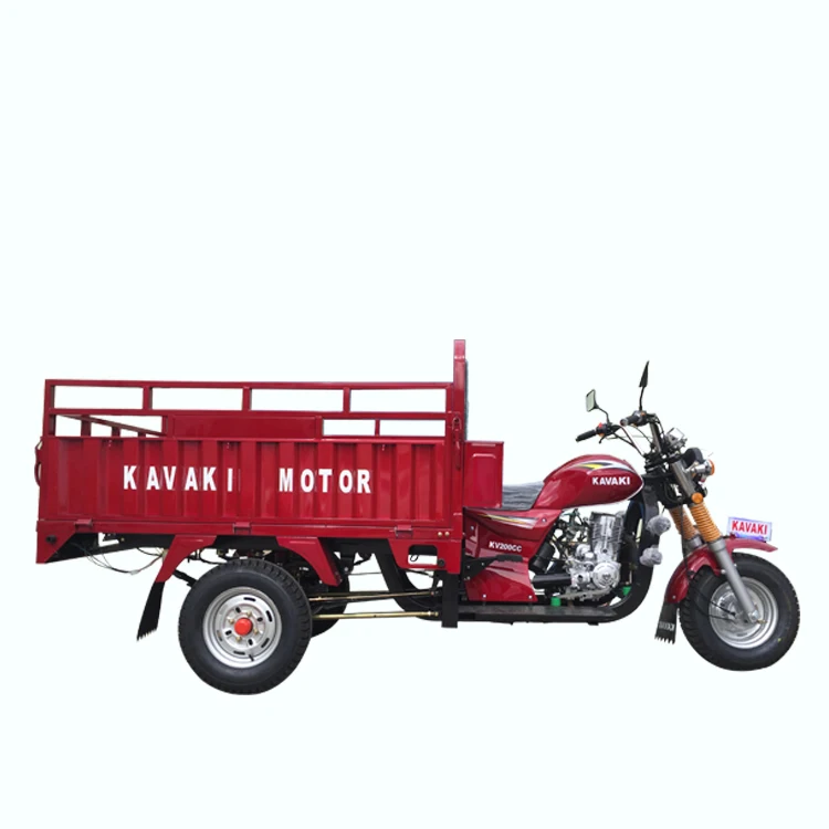 Модный дизайн 200cc двигатель на бензине большой емкости грузовой трехколесный велосипед с 3 колесами в