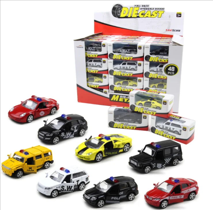  Сплава литья под давлением модельных автомобилей 1:64 пользовательские инерции тянуть обратно литая игрушечная машинка может открыть дверь Hotwheels игрушки для