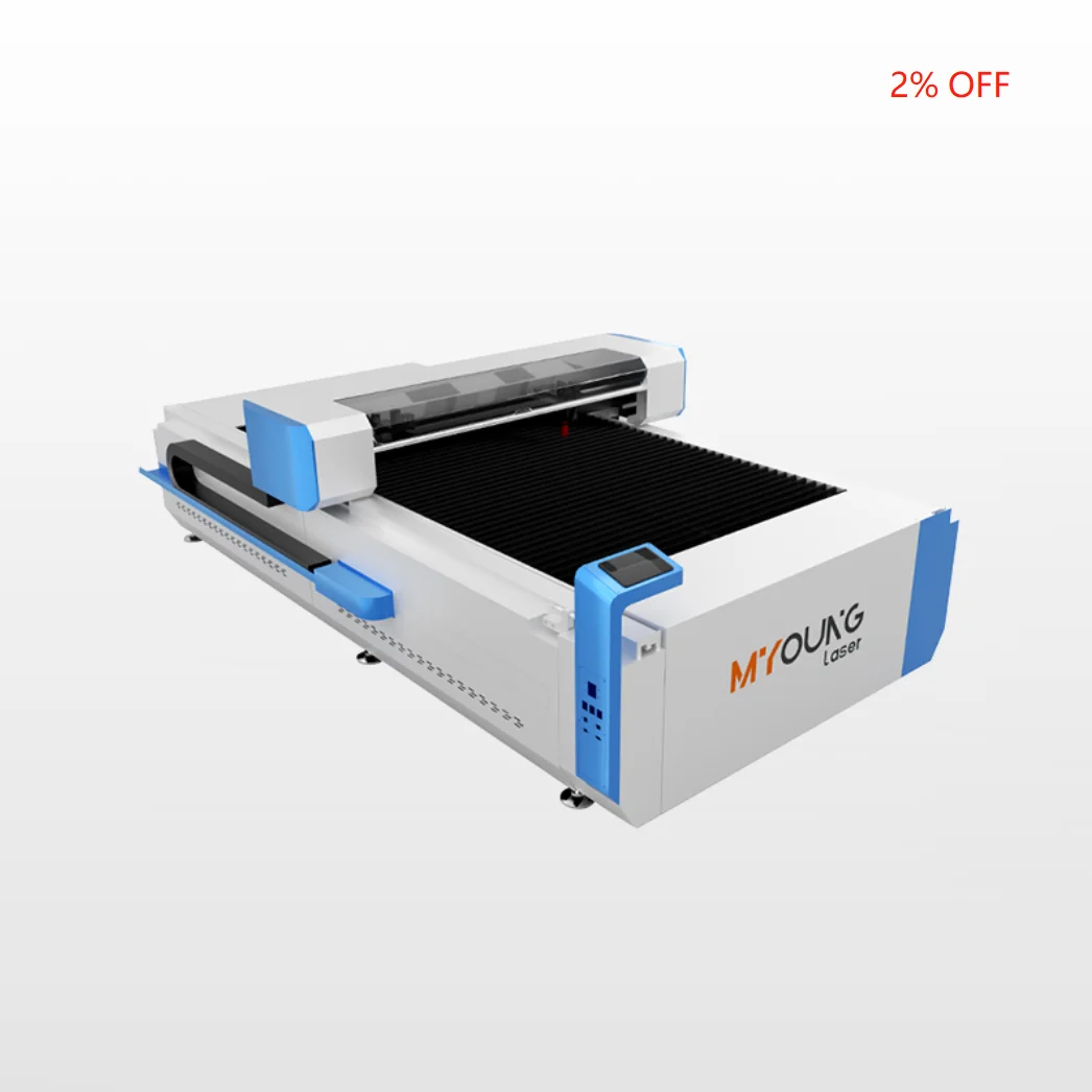 Myoung high-accuracy CO2 laser cutting and engraving machine for nonmetal 1325 1530 laser cutter for acrylic wood MDF glass