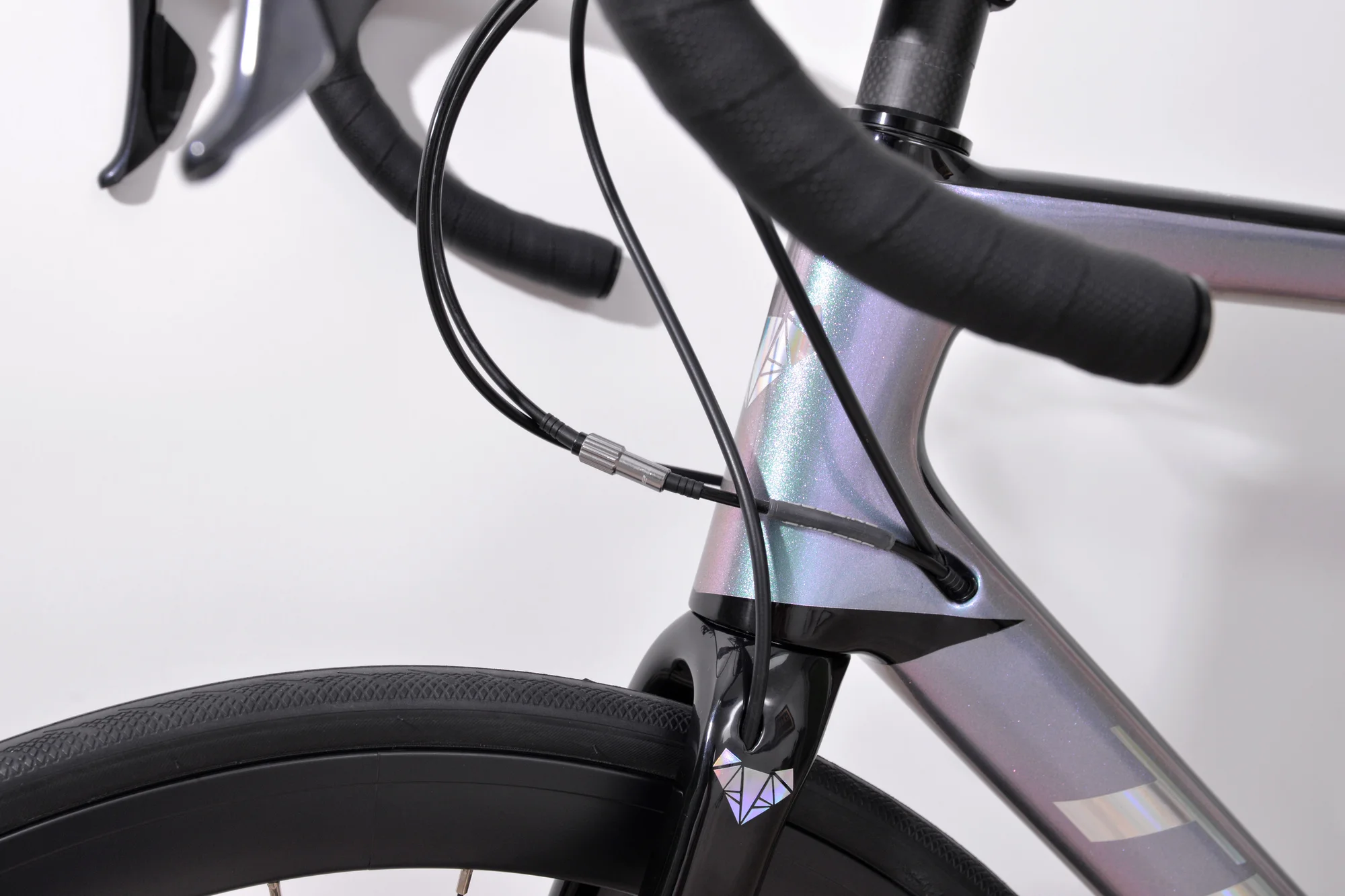 TRIFOX T800 Carbon Disc Brake 18speed Chaneleon Purple Complete Road Racing Bike X16