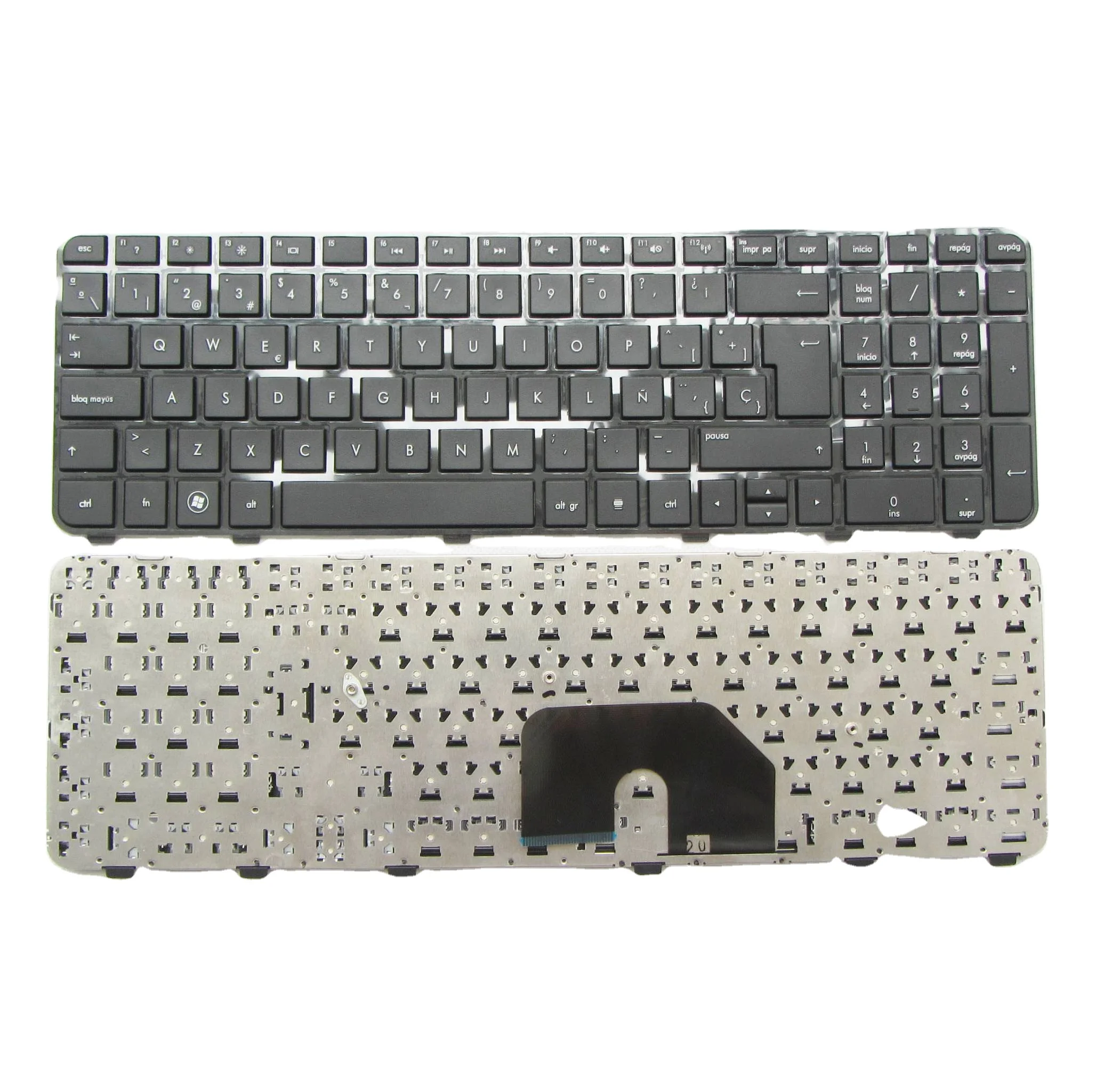 Teclado Spanish SP layout Laptop Keyboard For HP Pavilion DV7-6000 DV7-6100 DV7-6200 WITH FRAME