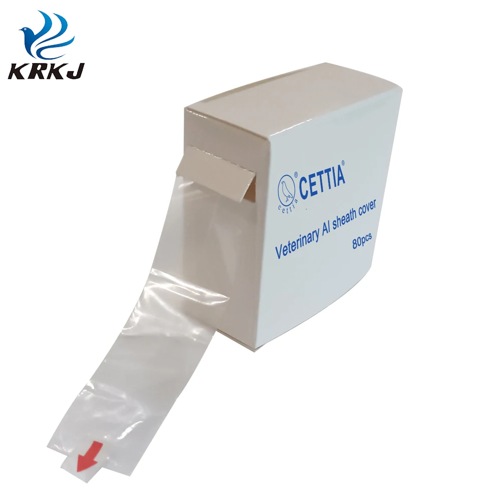 CETTIA KD739 sanitary ai sheath over covers roll for animal insemination gun catheter