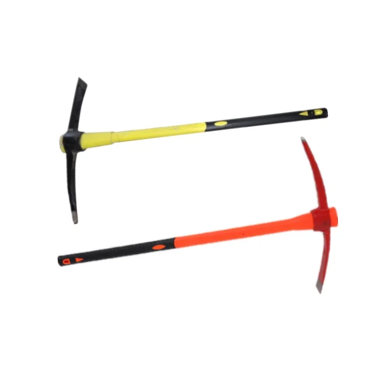 South American market Good quality pickaxe head Garden Pick Strong and Hard Steel Small Pickaxe with Handle