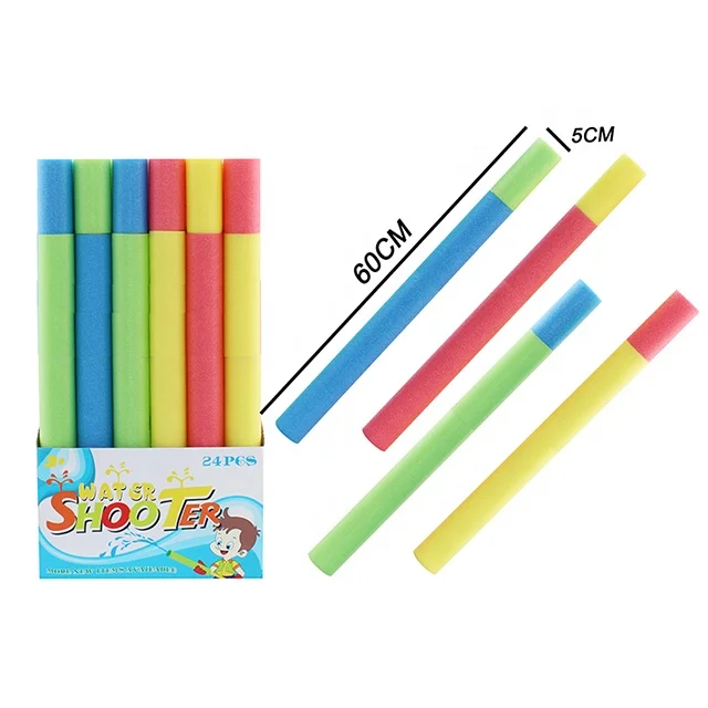 
2020 factory OEM custom outdoor summer spray pump kids eva foam water gun toy 