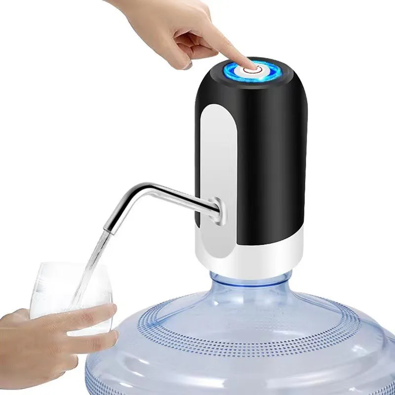Small Mute Intelligent Household Use Bottle Drinkware Kitchen Bar Dining Water Pump Self-priming Drink Items Electric Dispenser