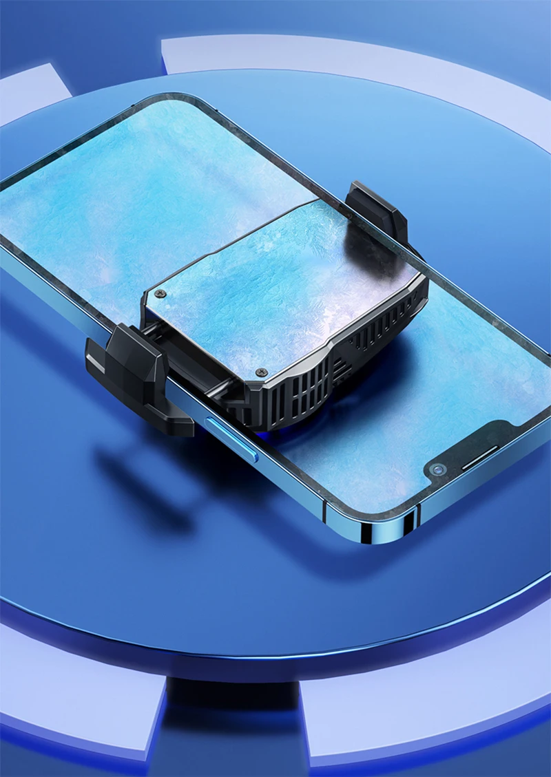 Portable1300mah Mobile Phone Radiator Phone Cooling Fan Case  Cooler Pad For cellphone PUGB