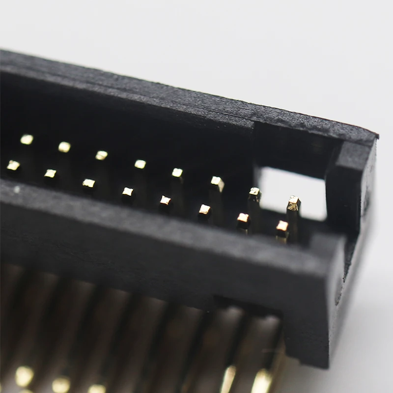 Разъем Pcb Заголовка коробки прямой угол 1 27 мм Шаг height5.7 6 5 positions6-100pin розетка коробка штыревой разъем правый инструменты для наращивания волос