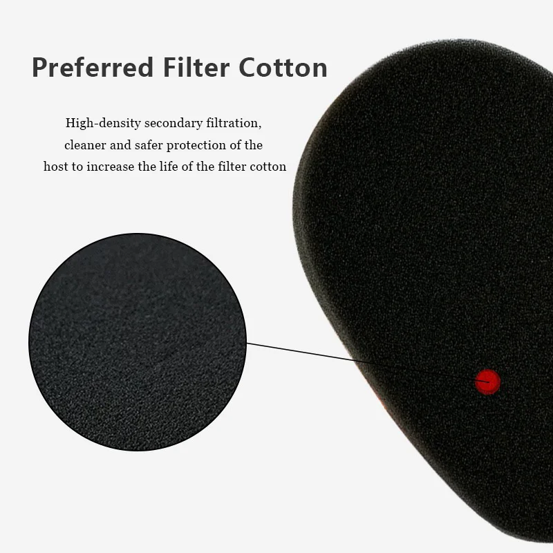 Hepa Filter Foam Filter Vacuum Cleaners Parts for Philips FC6812/01 FC6813/01 FC6814 FC6822/01 FC6823/01 XC8043 XC8047 XC7042/01