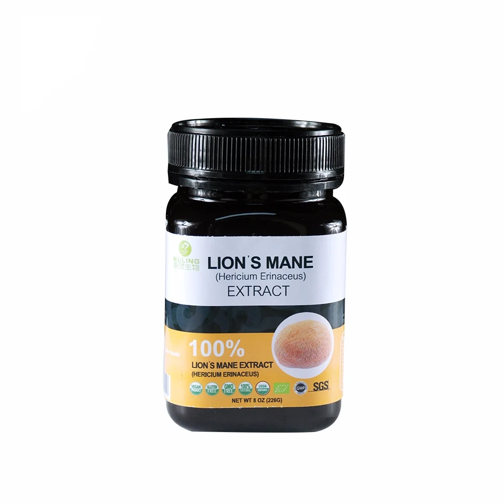 Экстракт грибов Львиной гривы, левая Грива (Hericium eroiseus)