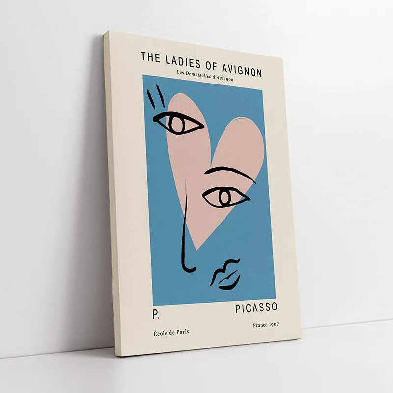 Modern City Retro White Nordic Abstract Image Line Art 3/5 Panel Wall Hanging Canvas Painting Wholesale