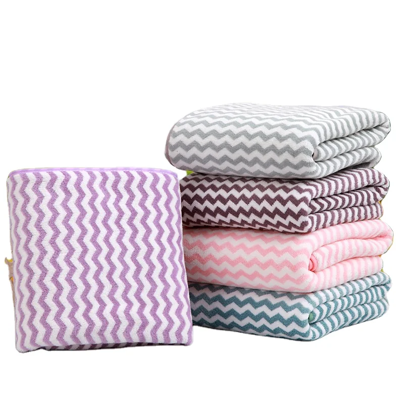 Пользовательские носимые полотенца для купания, душа, ванной комнаты 70x140