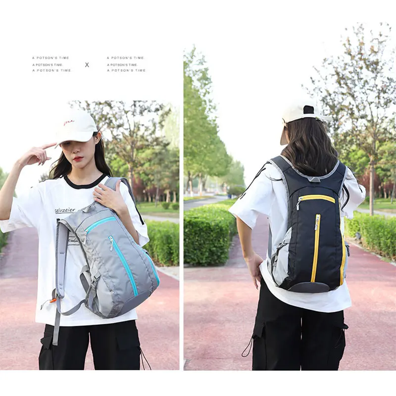 Fashion Sports Outdoor Large Capacity Backpack Outdoor Travel Mountaineering Cycling Bag Hiking Wear-resistant Portable Backpack