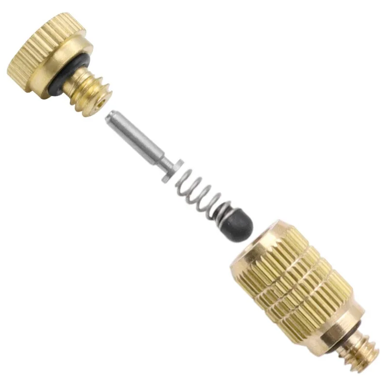 Adjustable Brass High Pressure Nozzle Nozzle Spray Sprinkler High Pressure Direct Spray garden farming Atomizing Nozzle