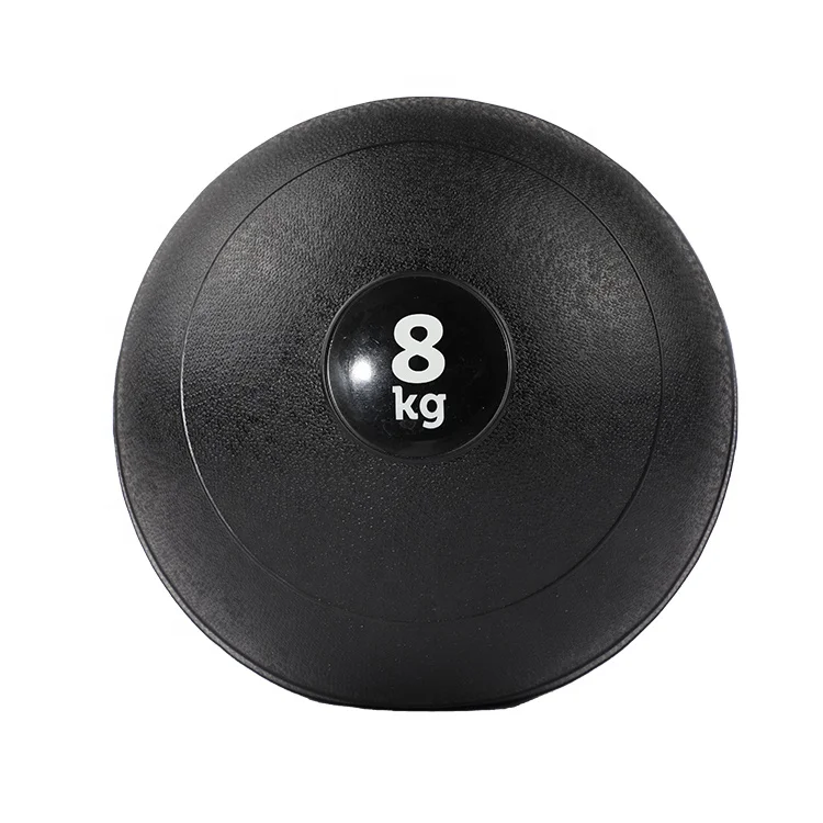 Chinese Customized Logo Medicine Balls Rack PVC Yellow Sand Fitness Exercise Gym Training Workout Weight Rubber Medicine Ball
