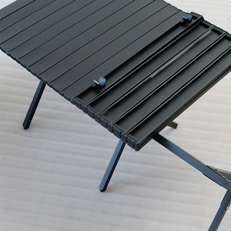 High Quality Aluminum Alloy Outdoor Folding Camping Table Portable Ultra-light Beach Table Camping Supplies
