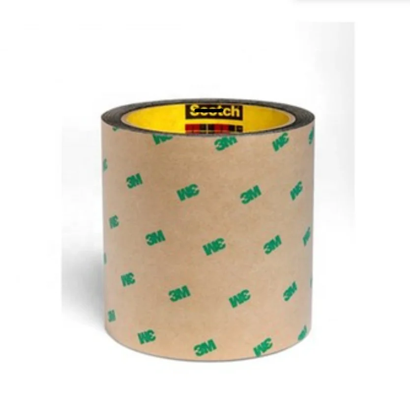 3M 9690B Black Double Coated Tapes 4.8 mil. tape with a polyester backing and #300MP acrylic adhesive